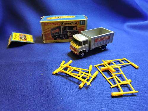 Matchbox Superfast 11 Mercedes Benz Scaffholding Truck